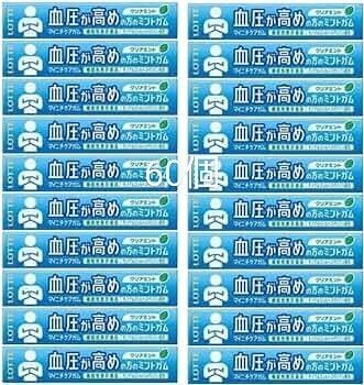 40個 機能性表示食品 ロッテ マイニチケアガム 血圧が高めの方のミントガム 14粒入り合計40個 賞味期限 2026年4月