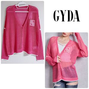 【未使用】GYDA/ジェイダ☆GG AIRY ニットカーディガン