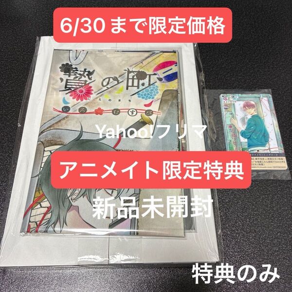 贄の町 いろむすび Switch アニメイト限定 特典のみ4点 缶バッジ マルチクロス アクリルパネル ストリーミング 小冊子
