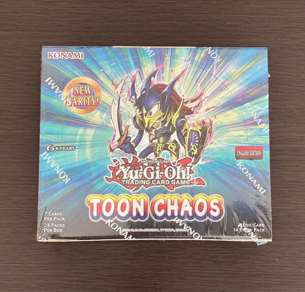 遊戯王 英語版 EU版 トゥーンカオス 新品未開封品 BOX シュリンク付き