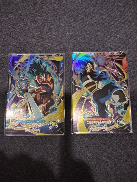 ドラゴンボールスーパーダイバーズ SDV1-010 ベジータ SDV1-002 孫悟空 GDR 2枚セット