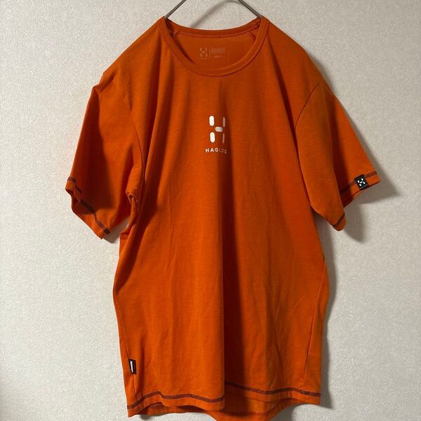 haglofs ホグロフス tシャツ 登山 アウトドア メンズ S ハイキング 半袖