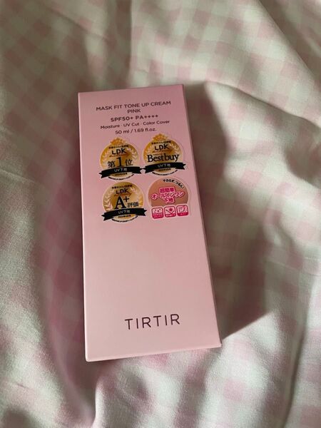 TIRTIR ティルティル マスクフィット トーンアップ クリーム ピンク