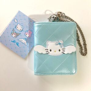サンリオ 夢みるエンジェル 二つ折りカード ケース ミニ財布 キティ ハローキティ