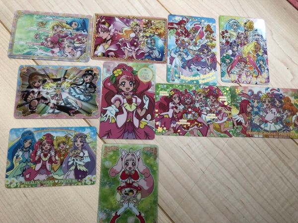 プリキュアキラキラ カードグミ 10種セット