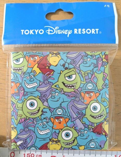【未開封】東京ディズニーリゾート モンスターズインク メモ帳 1柄 お値下げ×