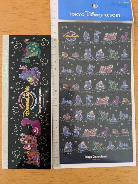 【中古・未開封】東京ディズニーリゾート エレクトリカルパレード ドリームライツ Eパレ メモ シール セット売り お値下げ×