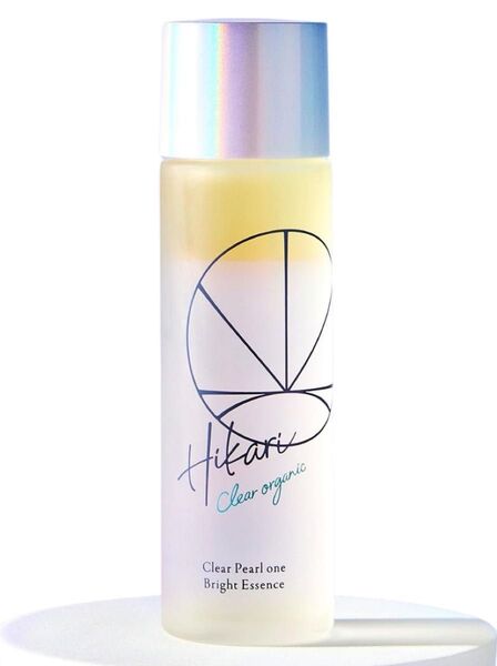 HIKARI CLEAR オーガニック クリアパールワン ブライトエッセンス 二層式美容液 50mL 付属スプーン付き