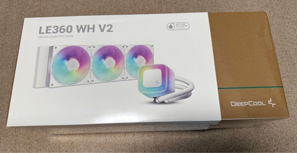 【新品未開封】DEEPCOOL LE360 WH V2 簡易水冷CPUクーラー