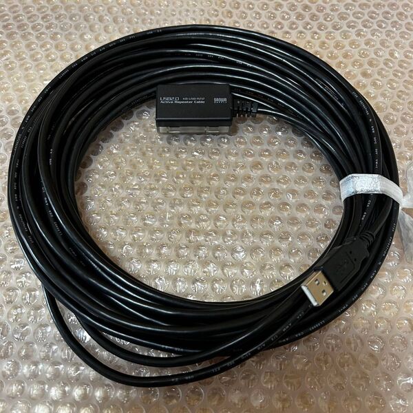 SANWA SUPPLY USB2.0リピーターケーブル KB-USB-R212 12m