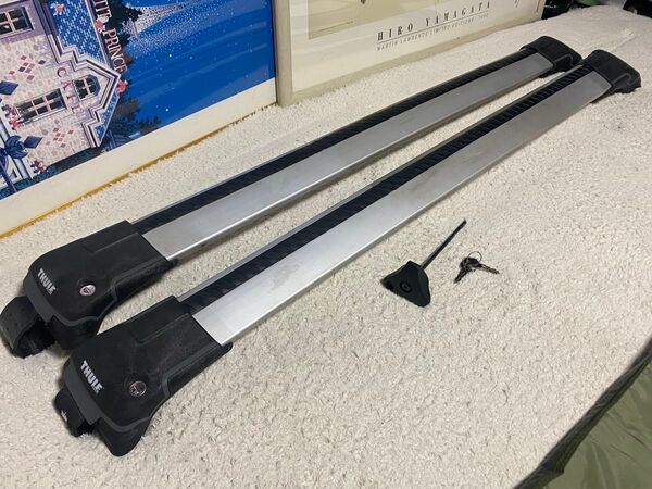 WingBar Edge 9583 ルーフレール用ベースキャリア プラド150 THULE