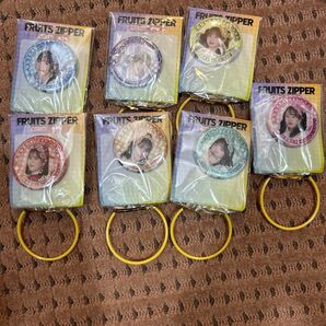 RUITS ZIPPER GIGO 缶バッジ フルーツジッパー 7種類セット