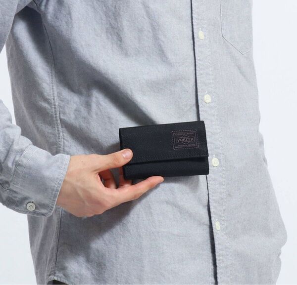 【PORTER】 DILL KEY CASE ディル キーケースブラック