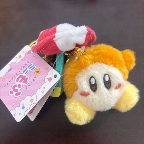 星のカービィ ミニもふマスコットキーホルダー パラソルワドルディ ぬいぐるみ