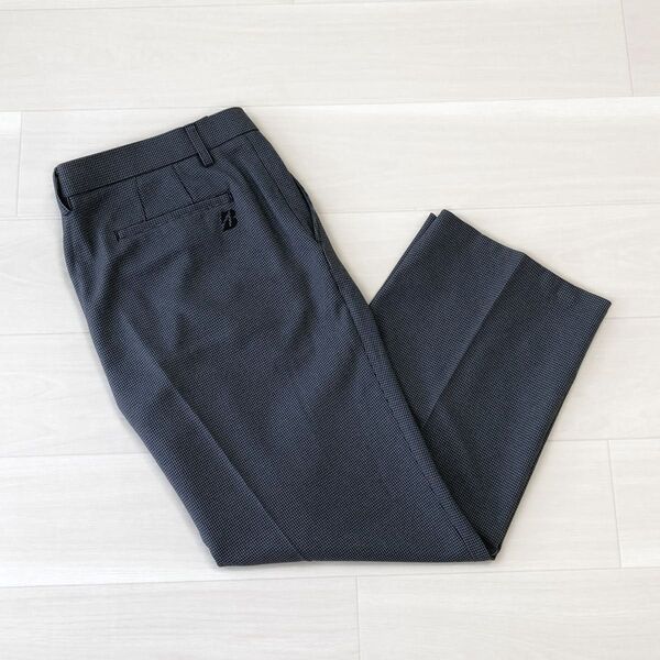 ブリヂストンゴルフ メンズ ロングパンツ スラックス ウエスト105 3L 黒 2XL XXL
