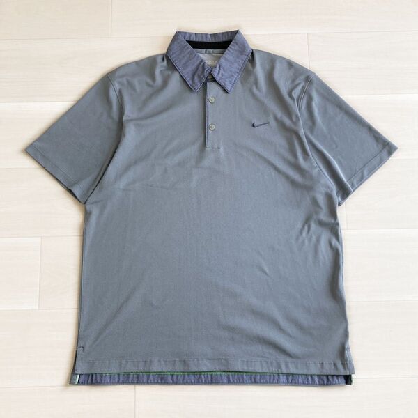NIKE ナイキゴルフ メンズ 半袖ポロシャツ XL ドライフィット 2L LL