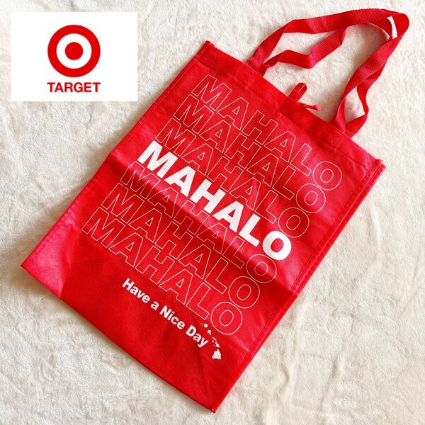 【ハワイ限定】TARGETターゲットエコバッグmahalo