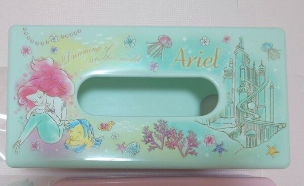 【未使用!】アリエル ティッシュケース ディズニープリンセス グッズ