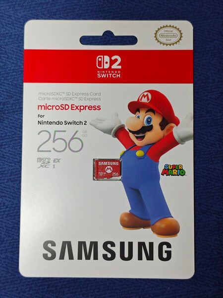 Nintendo Switch2 対応 Samsung microSD Express カード 256GB 新品未開封 SDカード