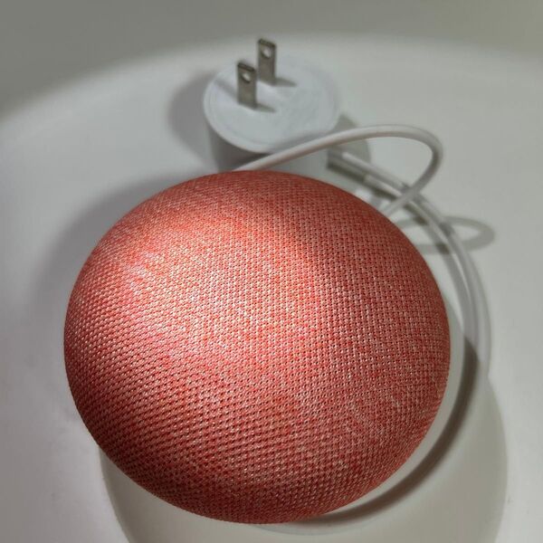 Google Home Mini スマートスピーカー コーラル