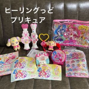 ヒーリングっどプリキュア グッズ マクドナルド シール 時計 占い コレクション 日本アニメ 女の子 おもちゃ かわいい ラテ 犬