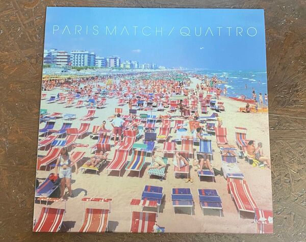 〈paris match QUATTRO〉LPレコード/パリス マッチ/4thアルバム/クアトロ/アナログ