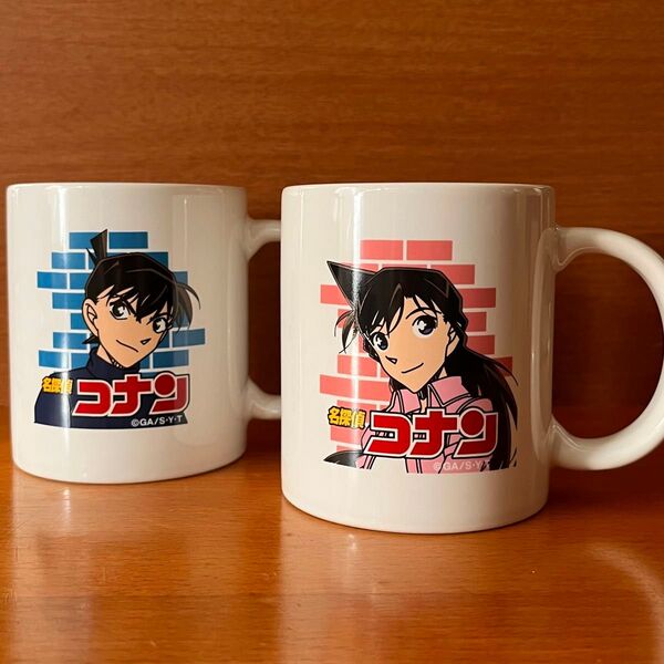 未使用品 コカコーラ 非売品 GEORGIA ジョージア 名探偵コナン マグカップ 2個セット