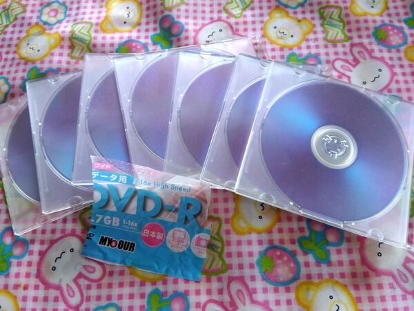 MYOUR DVD-R データ用 7枚 未使用