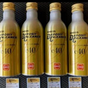 エネオス e40デポジットクリーナー140ml-4本 ステッカー4枚 ガソリン用