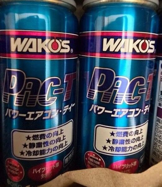 ワコーズ パワーエアコンT×2 ステッカー×2