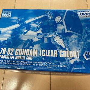 ガンプラ 未組立 HG1/144 THE ORIGIN RX 78-2ガンダム (クリアカラー)