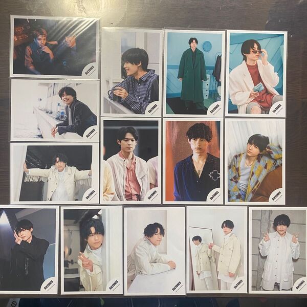 SixTONES 松村北斗 ミニフォト 公式写真 オフショット