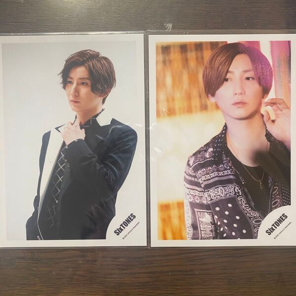 SixTONES 京本大我 ミニフォト 公式写真 オフショット