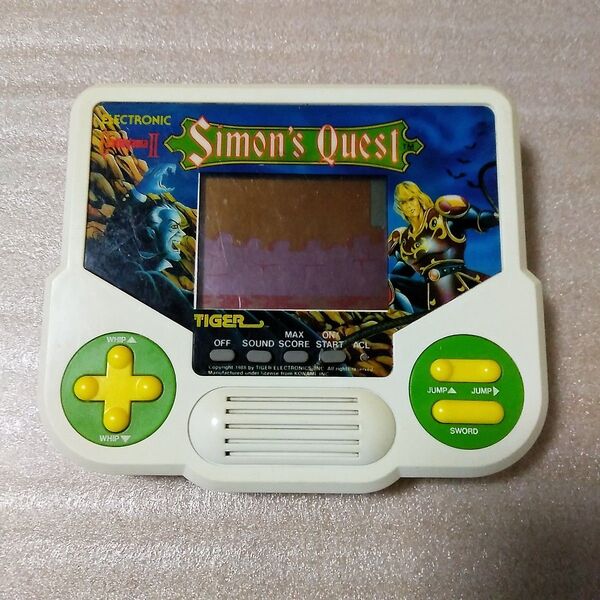 LSI ゲーム Castlevania II Simon’s Quest 悪魔城ドラキュラ TIGER社 電子 ゲーム機 LCD