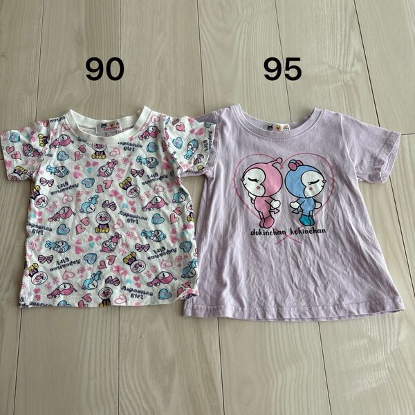 アンパンマン コキンちゃんドキンちゃん 半袖Tシャツ 90.95cm