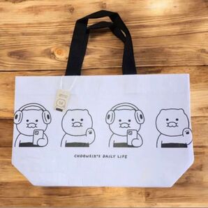 ★韓国限定 カカオフレンズ チュンシク リユーザブルバッグ ショッパー エコバッグ トートバッグ ショッピングバッグ 大容量