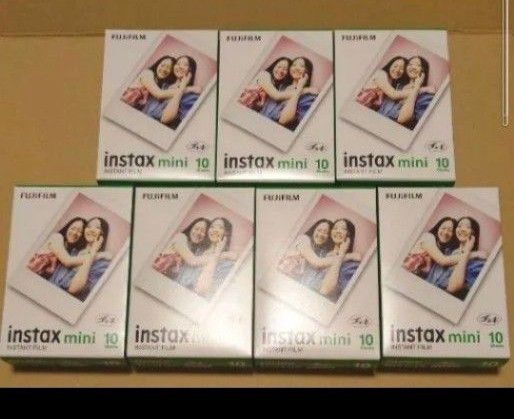 新品 未開封 富士フィルム instax mini チェキ用フィルム 10枚入り 7パックセット 合計70枚