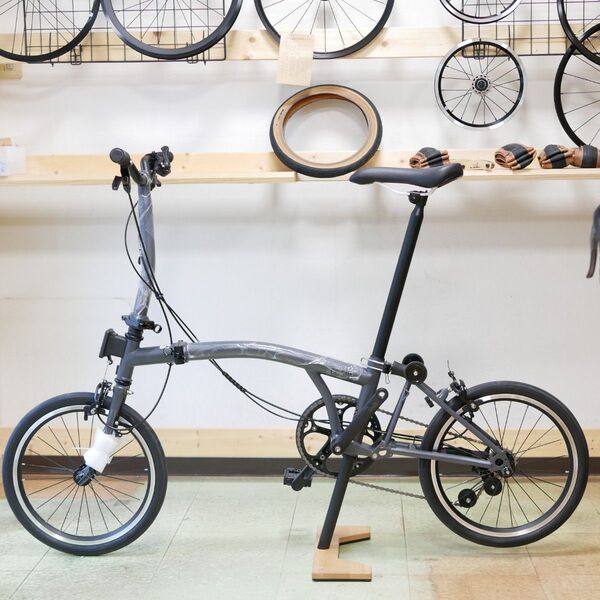お客様確用 ブロンプトン風折りたたみ自転車 cospaii b5 グラファイトグレー