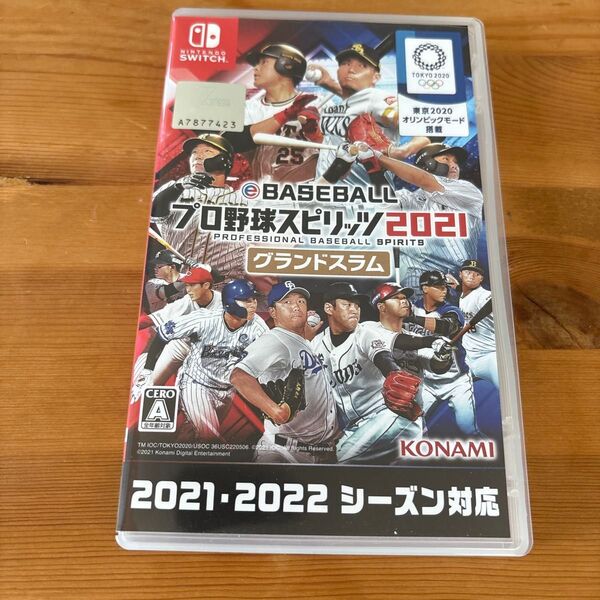【Switch】 eBASEBALL プロ野球スピリッツ2021 グランドスラム