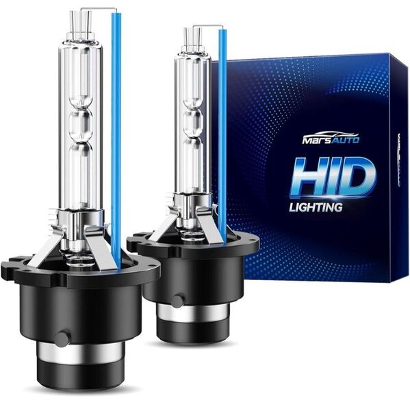 Marsauto D2S HID バルブ 6000K ヘッドライト 純正交換用 35W バルブ 車用 HIDライト ホワイト