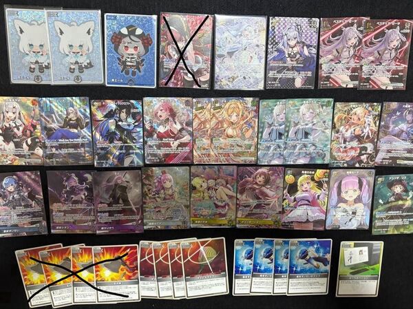 ホロカ ホロライブ クインテットスペクトラム まとめ売り 白上フブキ sy 沙花叉クロヱ sy