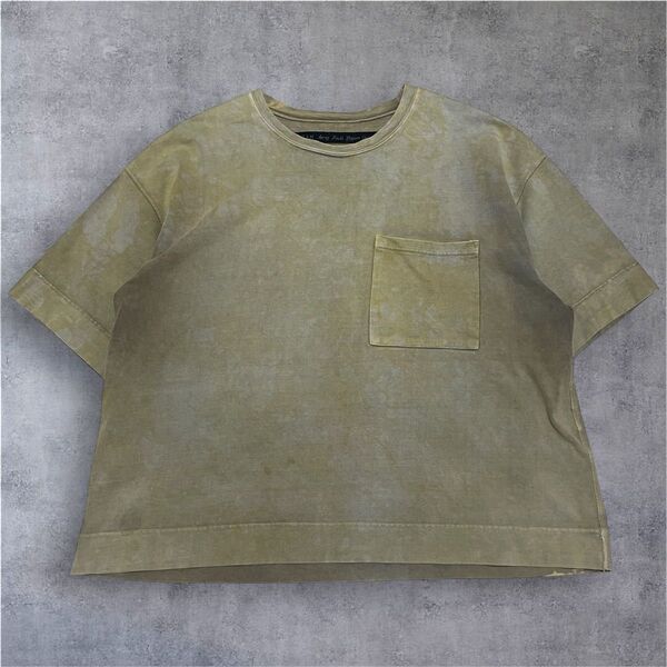 激レア キャピタル KAPITAL 半袖 Tシャツ ARMY 肉厚ボディ ワイド ボックスシルエット オーバーサイズ