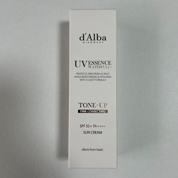 ダルバ d'Alba トーンアップ サンクリーム 日焼け止め ピンク PINK CORRECTING 下地 35ml