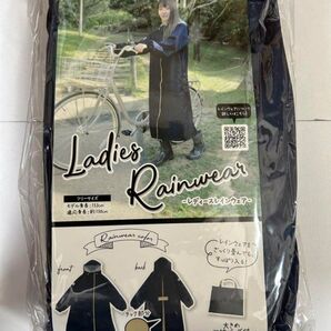 アサヒサイクル レディース レインウェア COVERS LOVERS レインコート ネイビー