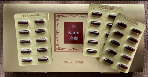 最新J's Kami高麗 カミ高麗 高麗人参 サプリメント Jノリツグ 30粒
