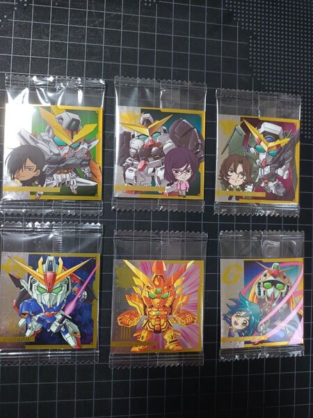 ガンダムウエハース Vol.2 にふぉるめーしょん 6枚セット 機動戦士ガンダム