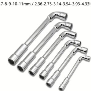 L型6角 ソケットレンチ 貫通