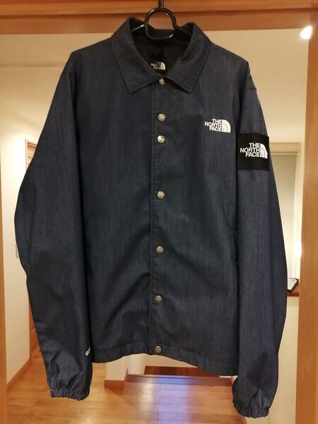 美品 THE NORTH FACE コーチジャケット GTX GORE-TEX ノースフェイス インディゴデニム L
