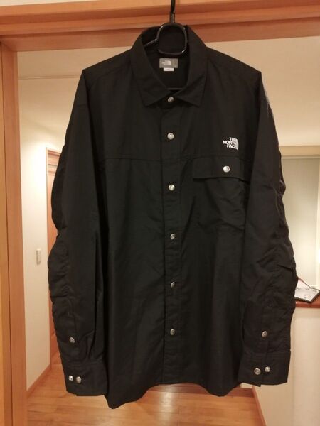 THE NORTH FACE ヌプシシャツ NR11961 ノースフェイス 長袖 ブラック メンズL