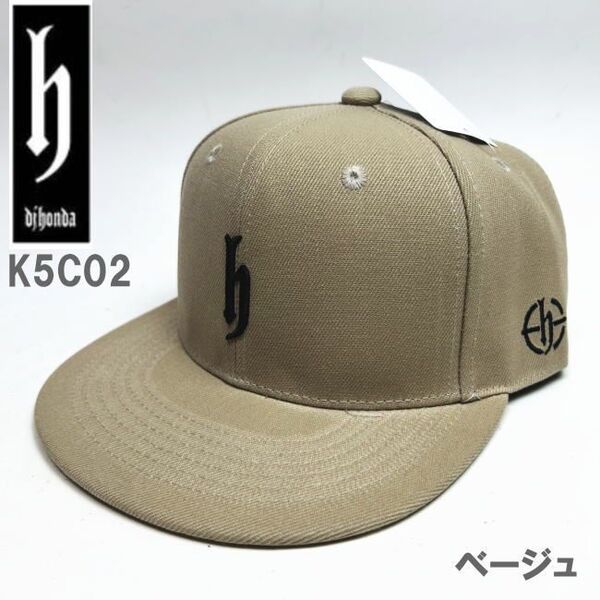 ベージュ djhonda djホンダフラット キャップ k5c02 帽子メンズ レディース
